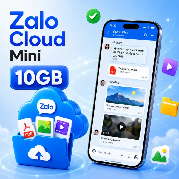 Zalo Cloud Mini - 10GB