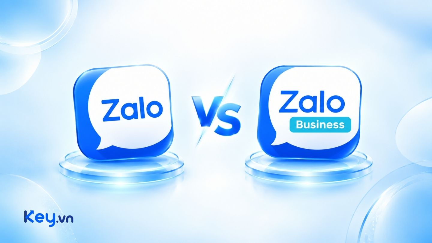 Minh họa logo Zao cá nhân được đem ra so sánh với logo Zalo Business