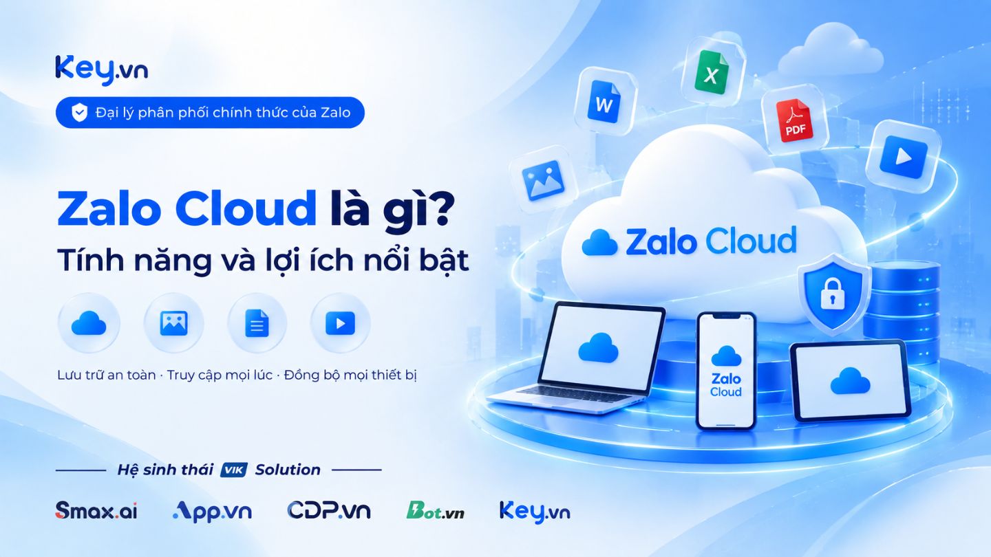 Zalo Cloud (zCloud) là gì? Tính năng và lợi ích nổi bật
