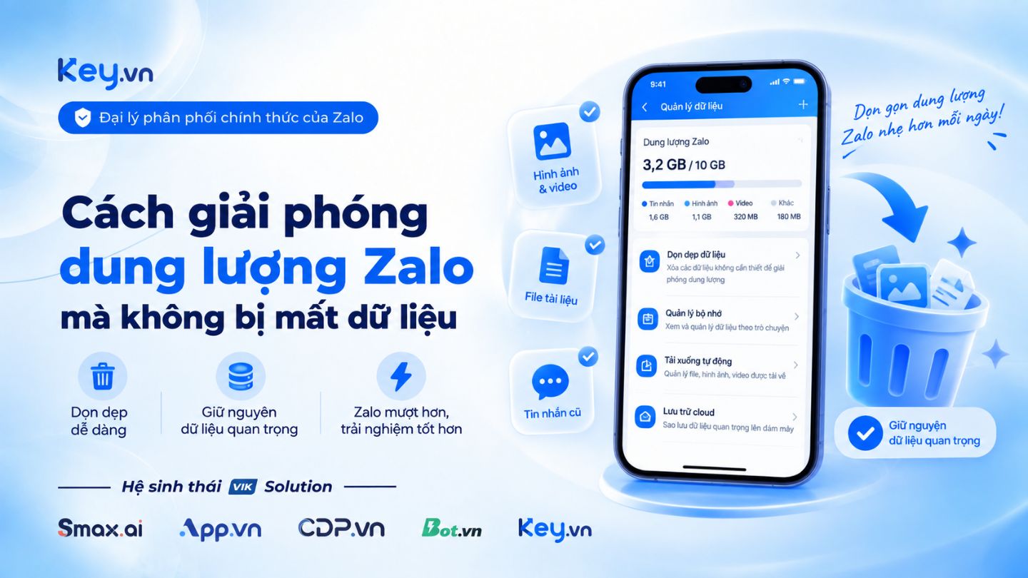 Cách giải phóng dung lượng Zalo mà không bị mất dữ liệu